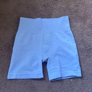 light purple athletic shorts